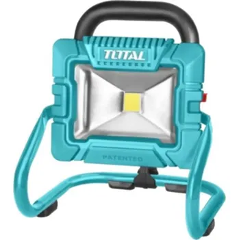 Stojací lampa TOTAL Světlo pracovní přenosné, 1800lm, 20 V LI-ION, 1ks baterie, 1ks nabíječky TWLI20258
