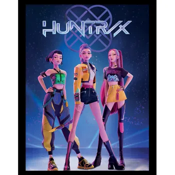 Plakát Pyramid K-Pop Demon Hunters Huntrix 45x35cm