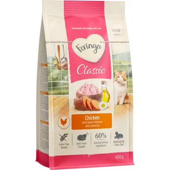 Krmivo pro kočku 400g Feringa Senior kuřecí granule pro kočky