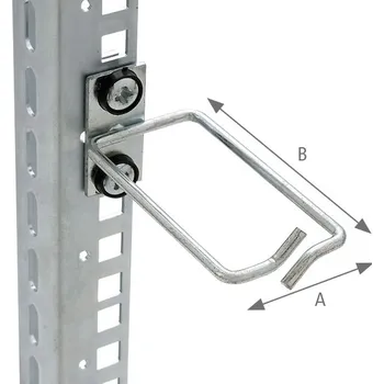 Rozvaděč Háček Triton pro vedení kabelů 40x80 kovový 0.10000 Kg ELEKTRO Sklad1 508758 (0.10000 Kg ELEKTRO Sklad1 508758)