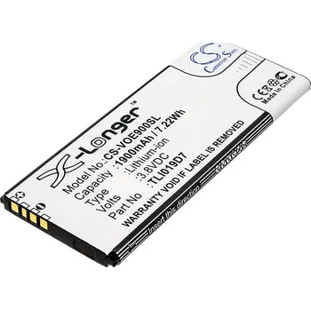 Baterie pro mobilní telefon Baterie pro Alcatel 1 Dual Sim, TCL 5033, Vodafone VFD, Telstra, 1900 mAh