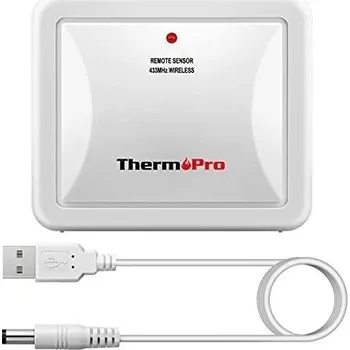 Meteostanice ThermoPro TX-4 náhradní senzor pro digitální teploměr TP-60S/TP-62/TP-65A/TP-67A, 433MHz,nabíjecí