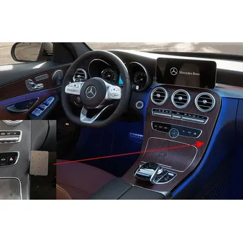 Brodit ProClip Mercedes Benz C-Class (180-320) 15-21 (jen automat, jen dřevěný panel), na střed