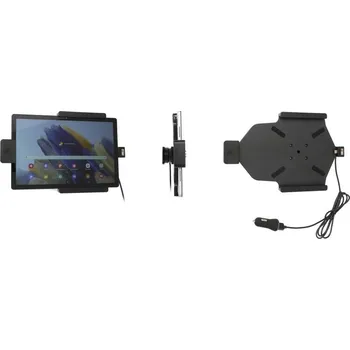 Brodit držák na Samsung Galaxy Tab A8 (SM-X200/SM-X205), s jištěním, s nabíjením z CL/USB, doprava ZDARMA!
