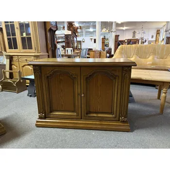 Komoda Rustikální komoda D 115 cm tmavá