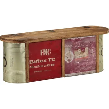 Otoman vidaXL Úložná lavice/příborník 120x30x40 cm masivní recyklované dřevo [352782]