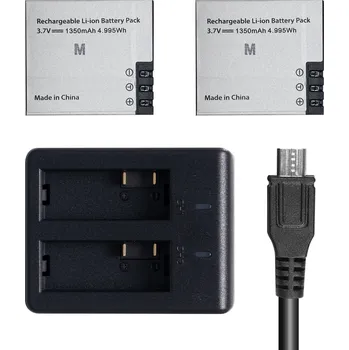 Příslušenství pro videokameru Akaso sada baterií pro V50X, Brave 4 Pro