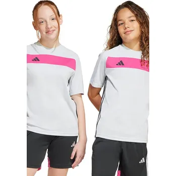 Dětské tričko adidas JD0588 šedá 09X, vel. 164