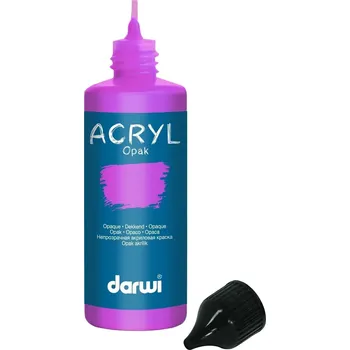 Vodová barva Darwi Opak Akrylová barva Parme 80 ml 1 ks