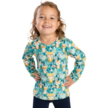 BETTY MODE Dětské tričko dlouhý rukáv, Liška Bystrouška Velikost: 98