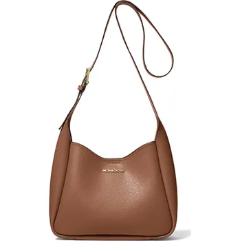 Michael Kors Birch medium messenger kožená kabelka hnědá