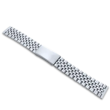 Řemínek na hodinky LAVVU Stříbrný ocelový řemínek - 20 LS2CS20