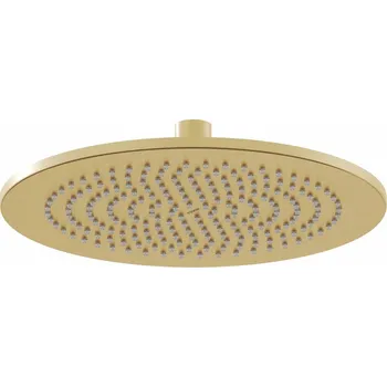 Sprchová hlavice Ravak Chrome hlavová sprcha 250 mm Gold Brushed zlatá X07P1238