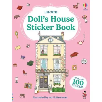 První čtění Doll's House Sticker Book – Anna Milbourne (EN)