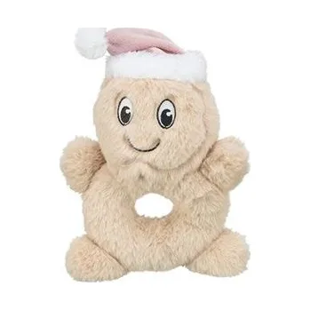 Hračka pro psa Trixie Vánoční hračka pes Sušenka se zvukem, plyš 22cm TR