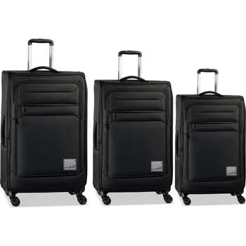 WORLDPACK Sada kufrů Bern Black 3-set