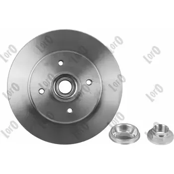 Brzdový kotouč LORO Brzdový kotouč s ložiskem - 268 mm LOR 231-04-012