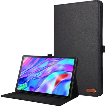 Pouzdro na tablet VSECHNONAMOBIL 128636 FABRIC Zaklápěcí obal pro Lenovo Idea Tab Plus černý