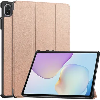 Pouzdro na tablet VSECHNONAMOBIL 128805 LEATHER Klopový kryt pro Huawei MatePad 11.5 2025 RŮŽOVÁ GOLD