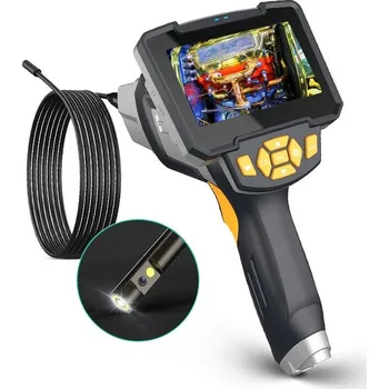 Inskam 112B endoskop s 4,3" displejem, sonda 5,5mm, duální kamera, pevný kabel o délce 5m