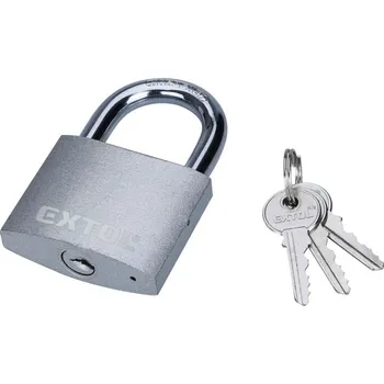 Sada nářadí EXTOL zámek visací litinový barevný, 63 mm 77040