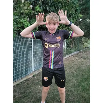 BARCELONA - Lewandowski - černo-barevný 12