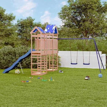 Dětské hřiště vidaXL Dětské hřiště na zahradu masivní dřevo douglasky [3279170]