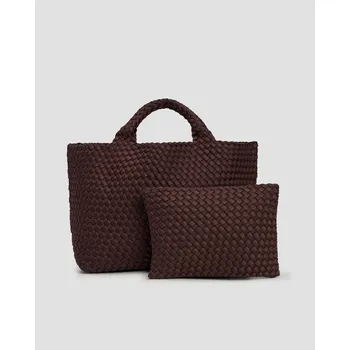 Kabelka Ručně Vyplétaná Dámská Kabelka Naghedi St Barths Medium Tote Sn03013ld-cho