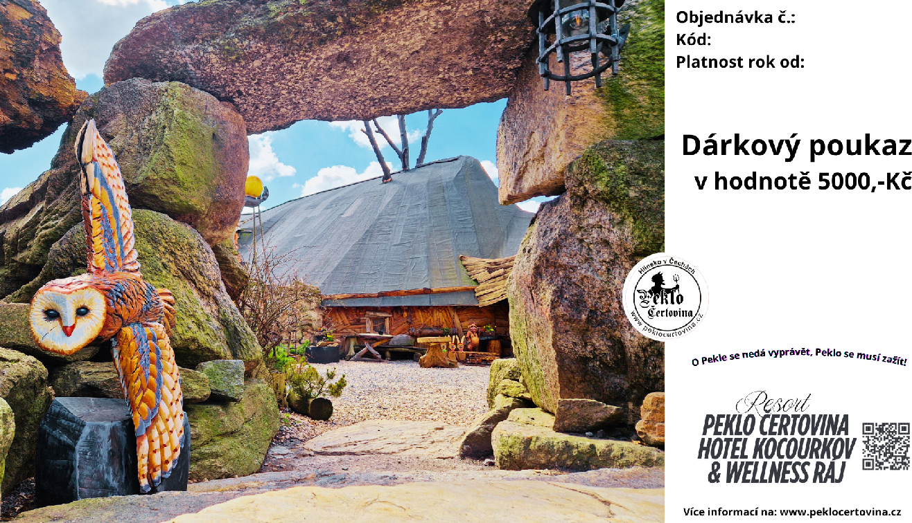 Dárkový poukaz 5000 Kč