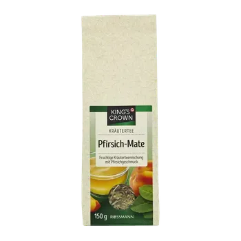 Čaj King's Crown Bylinný sypaný čaj Broskev a máta 150 g