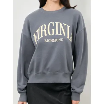 Dámská mikina Sinsay - Mikina s kulatým výstřihem - šedá - 997FI-86X - 997FI-86X-L