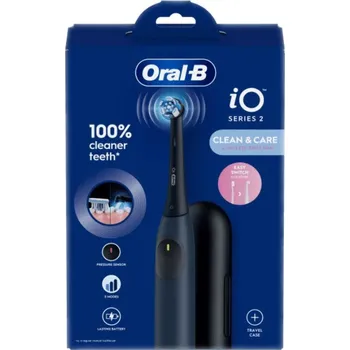 Elektrický zubní kartáček Oral-B iO Series 2 Ocean Blue elektrický kartáček + cestovní pouzdro