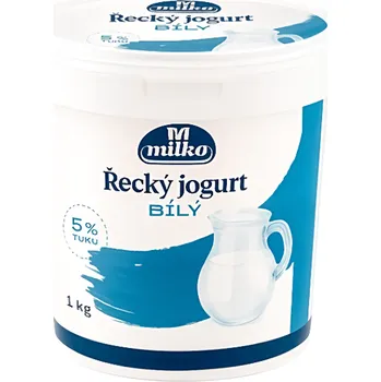 Milko Řecký jogurt 5% bílý kbelík 1kg