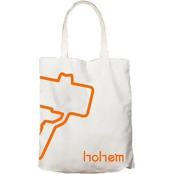 Kabelka Hohem Canvas Bag, plátěná taška, bílá