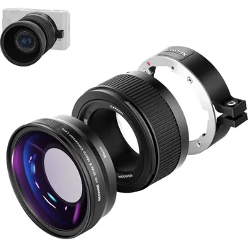 Příslušenství pro videokameru Neewer LS-18 rozšiřující objektiv 18-20mm 2v1 pro DSR SONY ZV1, doprava ZDARMA!