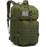 Mobilly taktický army batoh, bederní a hrudní pás, systém MOLLE, 45l, zelená