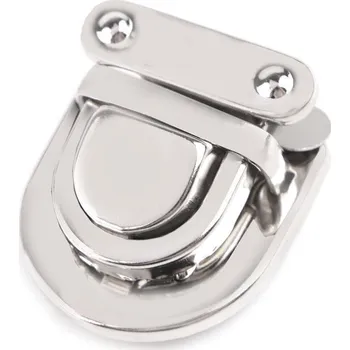 Sada zapínání na tašku 26x29 mm, malé, 1 nikl