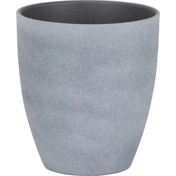 Obal na květináč Obal orchidejový 620 Dark Stone mat 13 cm / v. 15 cm - 6 ks