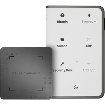 Peněženka Ledger Stax krypto peněženka s Recovery Key (iOS/Android/MacOS/Windows/Linux)