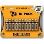 JCB Super alkalická baterie AA/LR06 - blistr 10 ks