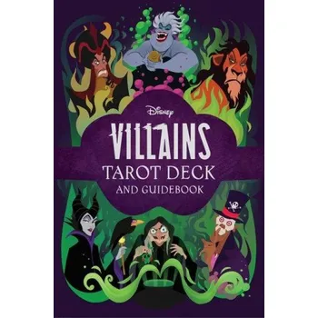 Disney Villains Tarot Deck and Guidebook: Movie Tarot Deck Pop Culture Tarot – Ellie Goldwine (EN)