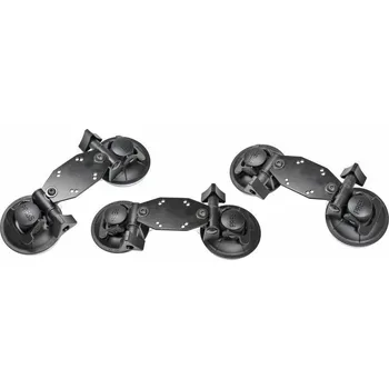 Brodit držák s dvojitou přísavkou na sklo, AMPS předvrtané díry, doprava ZDARMA!