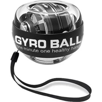 Mobilly gyroball rotační posilovač zápěstí, černý