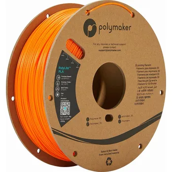 3D tisk Polymaker PolyLite PLA Orange