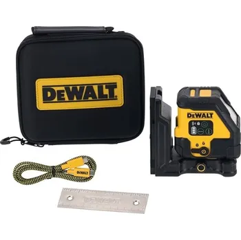 Měřicí přístroj DEWALT Zelený USB laser s křížovým paprskem DCLE14201GB