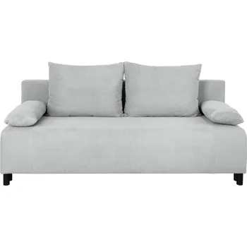 Pohovka Pohovka Nius s úložným prostorem a funkcí spaní - Black Red White - BRW Onega 8-šedá / Manila 15-šedá 194x94 cm