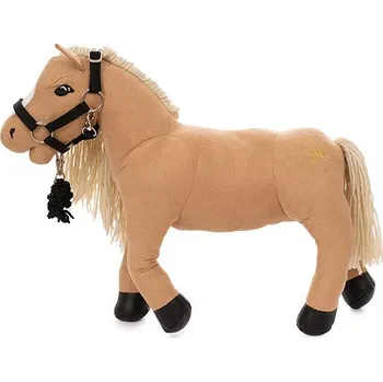 plyšák By Astrup Hobby Horse Mini koník Daisy Beige 30 cm