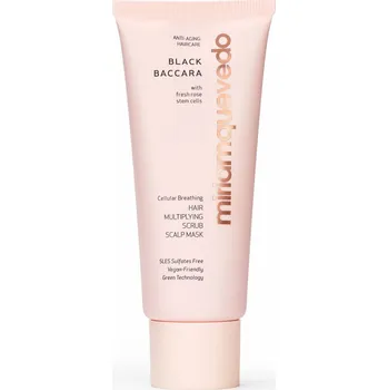 Vlasová regenerace Miriam Quevedo Exfoliační maska na pokožku hlavy Black Baccara Cellular Breathing (Scrub Scalp Mask) 200 ml + 2 měsíce na vrácení zboží
