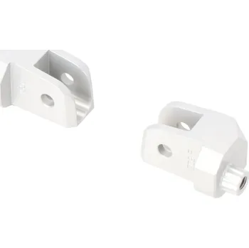 Mounting kit for EVO footrest Silver. BMW R 1200 GS, R 1250 GS, R 1300 GS.