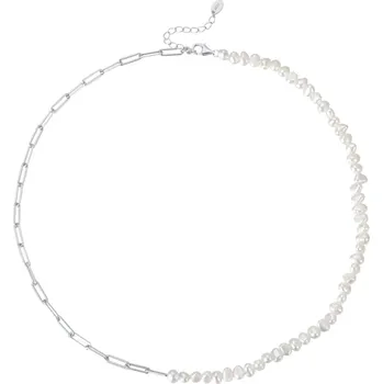 Řetízek Majya Stříbrný řetízek s perlami MARGIT Ag/; ≤9,99 g 11151